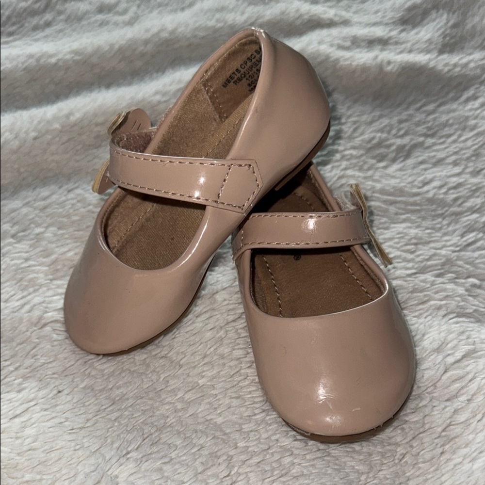 Soda Tan Dress Shoes with Strap and Rounded Toe